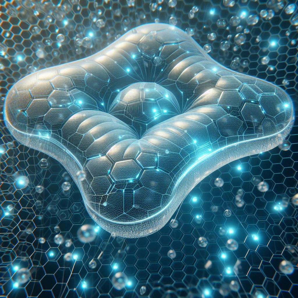 Tecnologías y materiales innovadores en cojines antiescaras Detalle de las tecnologías y materiales internos de un cojín antiescaras avanzado